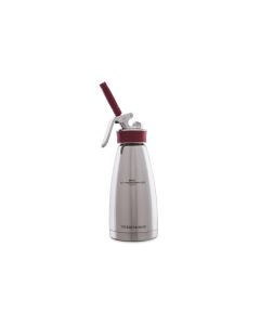 Kisag Rahmbläser Whipper Thermo 0.5 l, Silber