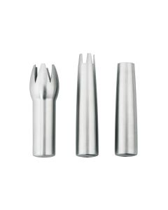 Kisag Edelstahltülle Set 3-teilig