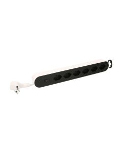 Max Hauri Steckdosenleiste Design Line  6x T13 weiss