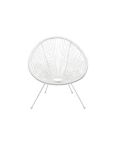 Kare Stuhl Acapulco Weiss