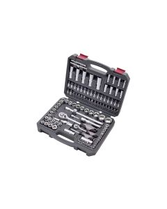 Kraftwerk Steckschlüssel-Set Basic 1/4+1/2 105-teilig