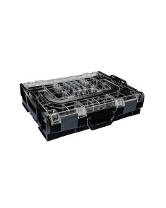 L-BOXX Systemkoffer L-BOXX 102 Schwarz, Deckel transparent
