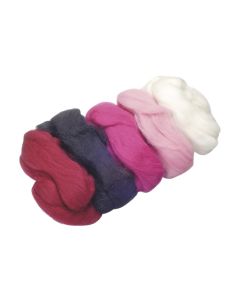 Heyda Filzwolle Merino Mix 50 g, Pink