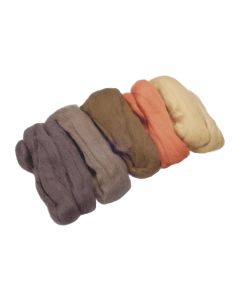 Heyda Filzwolle Merino Mix 50 g, Braun