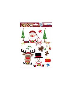 Herma Stickers Fensterbild Weihnachtsfreude 1 Blatt