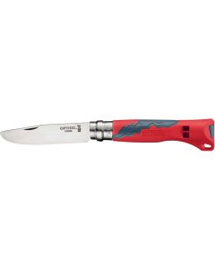 opinel Kindermesser N°7 Outdoor junior Rot