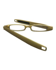 Figoline Lesebrille Gold +2,5