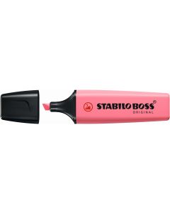 STABILO Textmarker Boss Original Kirschrot, 10 Stück