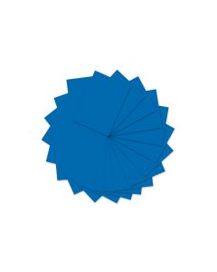URSUS Tonzeichenpapier 50 x 70 cm, 130 g/m², 10 Blatt, Dunkelblau