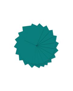 URSUS Tonzeichenpapier A4, 130 g/m², 100 Blatt, Petrol