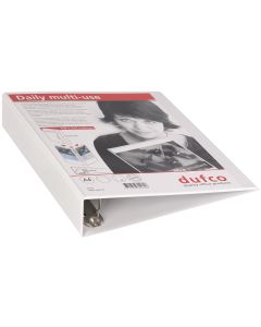 dufco Ringbuch 6 cm , Weiss