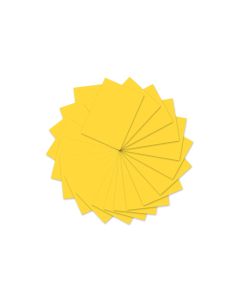 URSUS Tonzeichenpapier A4, 130 g/m², 100 Blatt, Dunkelgelb