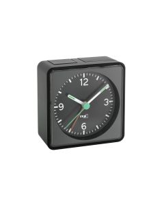 TFA Dostmann Klassischer Wecker Push Schwarz
