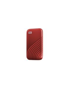 Western Digital Externe SSD My Passport 1000 GB, Rot