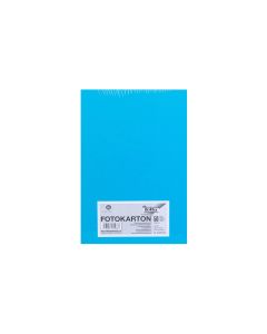 Folia Fotokarton A4, 300 g/m², 50 Blatt, Pazifikblau