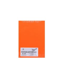 Folia Fotokarton A4, 300 g/m², 50 Blatt, Orange