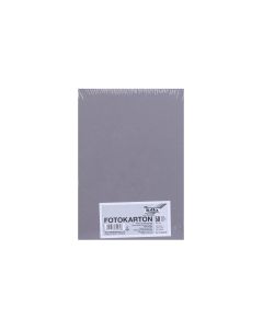 Folia Fotokarton A4, 300 g/m², 50 Blatt, Steingrau