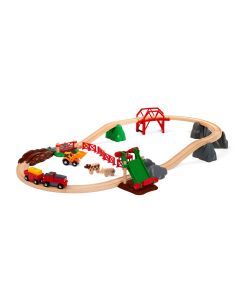 BRIO Eisenbahn Grosses Bauernhof-Set