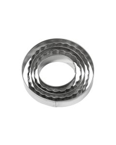 Creativ Company Guetzli-Ausstecher-Set 8 cm 5 Stück, Kreise