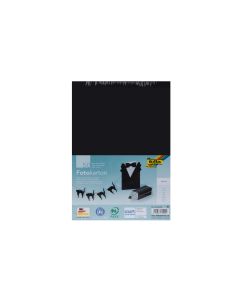Folia Fotokarton A4, 300 g/m², 50 Blatt, Schwarz