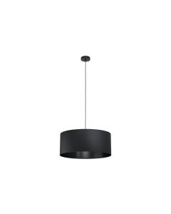EGLO Leuchten Pendelleuchte MASERLO 1 1x E27, Schwarz