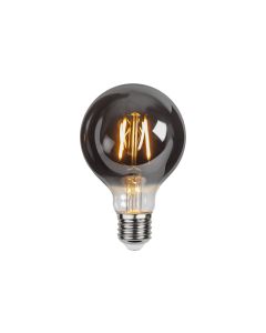 Star Trading Lampe Plain Smoke G80 1.8 W (15 W) E27 Warmweiss