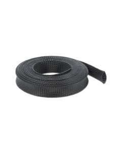 Delock Kabelschlauch 10mx25mm, dehnbar Schwarz
