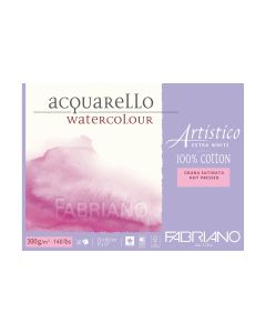 Fabriano Aquarellblock Artistico Extra White 23 x 30.5 cm