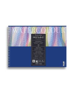 Fabriano Aquarellblock Spiralbuch A4, 12 Blatt