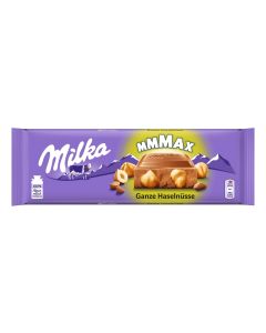 Milka Tafelschokolade Mmmax ganze Haselnüsse 270 g
