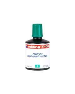 edding Nachfülltinte T 100 Permanentmarker 100 ml, Grün