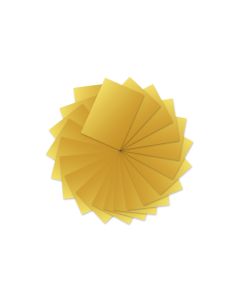 URSUS Tonzeichenpapier A4, 130 g/m², 100 Blatt, Gold Matt