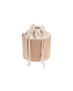 Glorex Kartoffelsack in Pappbox, 12 cm, Nature/Weiss