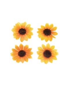 Glorex Streudeko Sonnenblumen, 15 Stück