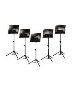 Bemero Notenpult MSS-8080BK 5er Set