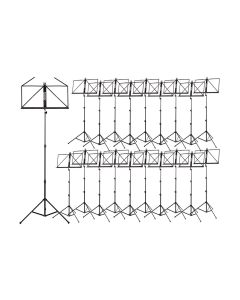 Bemero Notenständer MSS-8090BK 20er Set