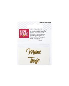 Knorr Prandell Verzierwachs Meine Taufe 1 Stück, Gold