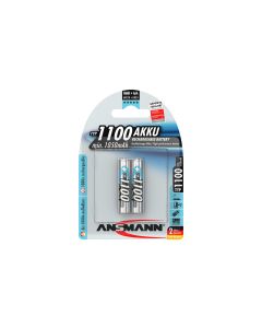 Ansmann Akku 2x AAA Typ 1100 1050 mAh