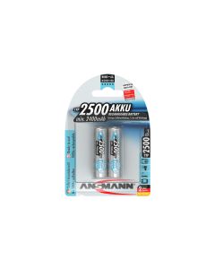 Ansmann Akku 2x AA Typ 2500 2400 mAh