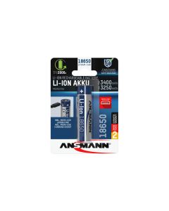 Ansmann Akku 18650 Typ 3400 3250 mAh mit Micro-USB Ladebuchse