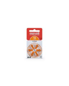 Maxell Europe LTD. Hörgerätebatterie PR48- 13, 6 Stück