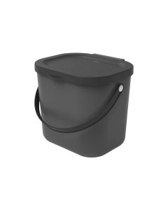 Rotho Recyclingbehälter Albula 6 l, Anthrazit