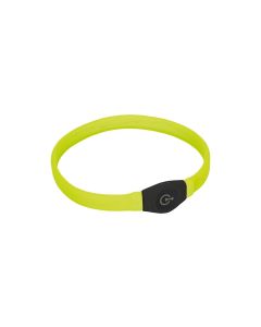 Karlie Leuchtring Visio Light LED Langhaar, gelb