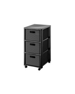 Rotho Schubladenbox Tower Country A4 Anthrazit