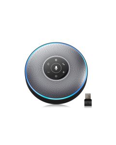 eMeet Speakerphone OfficeCore M2 USB Grau, mit Bluetooth Dongle