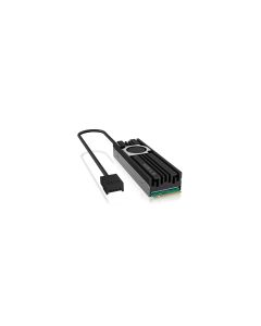 ICY BOX Kühlkörper mit Lüfter für M.2 SSD