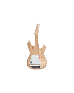 Kikkerland Schneidebrett Gitarre aus Bambus 22 cm x 49 cm