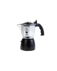 Bialetti Espressokocher Brikka 4 Tassen, Silber