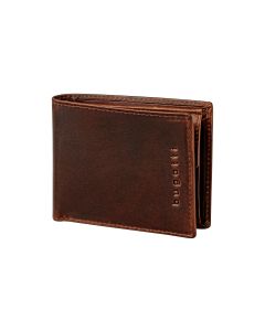 Bugatti Portemonnaie Romano RFID Scheintasche Braun
