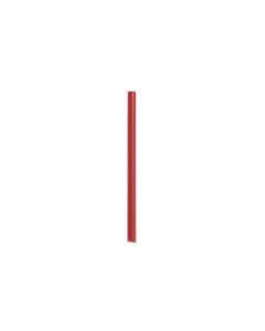 DURABLE Klemmschiene 6 mm, Rot, 50 Schienen